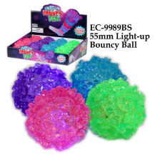 55mm Light Up Bouncy Ball Toy